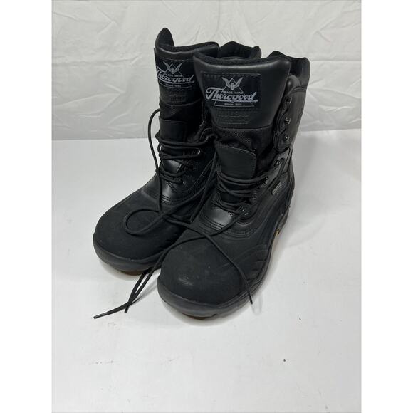 Thorogood 299 Men's 10M Winter Work Boots Waterproof Steel Toe Railroad Boots - Picture 5 of 16